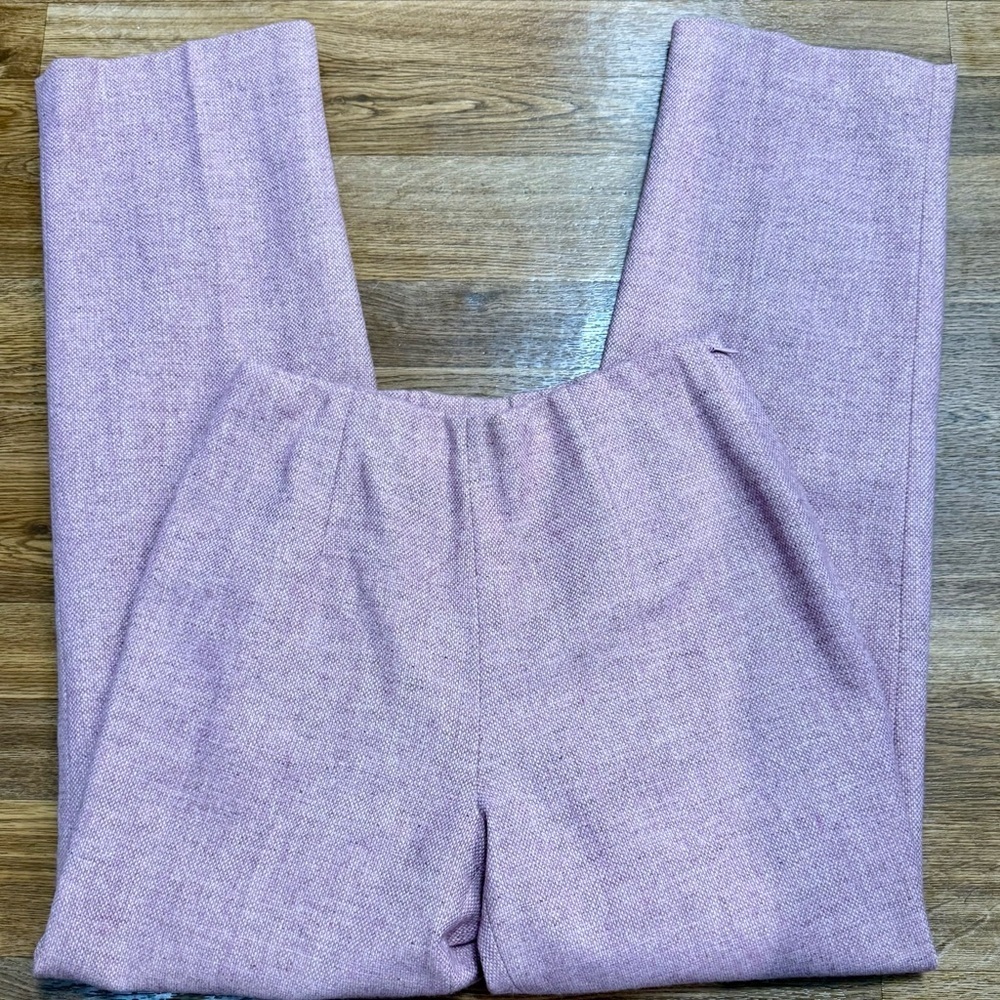 Vintage Chadwick’s pink wool blend tweed lined classic preppy pants career 2 EUC - Picture 9 of 11